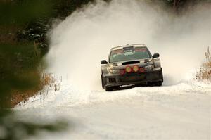 Daryl Bergen / Karl Bergen Subaru WRX STi on SS3.