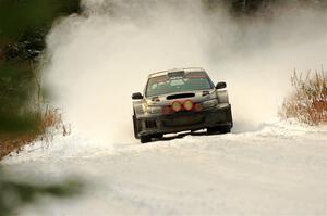 Daryl Bergen / Karl Bergen Subaru WRX STi on SS3.