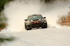 Daryl Bergen / Karl Bergen Subaru WRX STi on SS3.