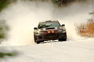 Daryl Bergen / Karl Bergen Subaru WRX STi on SS3.