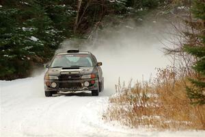 Jacob Kohler / Bill Codere Subaru Impreza on SS3.