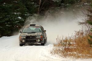 Jacob Kohler / Bill Codere Subaru Impreza on SS3.