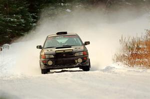 Jacob Kohler / Bill Codere Subaru Impreza on SS3.