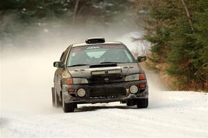 Jacob Kohler / Bill Codere Subaru Impreza on SS3.