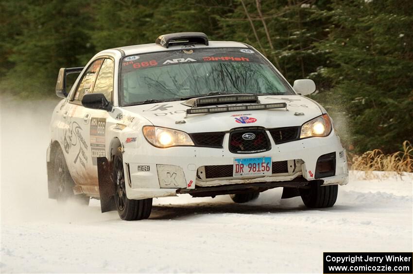 Pete Schaefer / Zack Goldstein Subaru Impreza 2.5i on SS3.