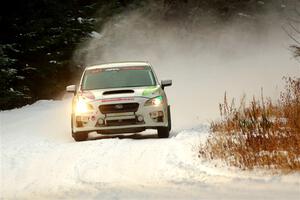 Jamey Randall / Geoff Youngdahl Subaru WRX on SS3.