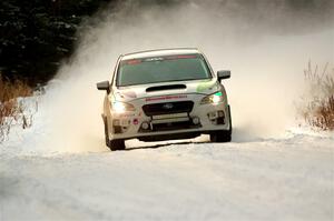 Jamey Randall / Geoff Youngdahl Subaru WRX on SS3.