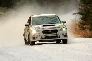 Jamey Randall / Geoff Youngdahl Subaru WRX on SS3.