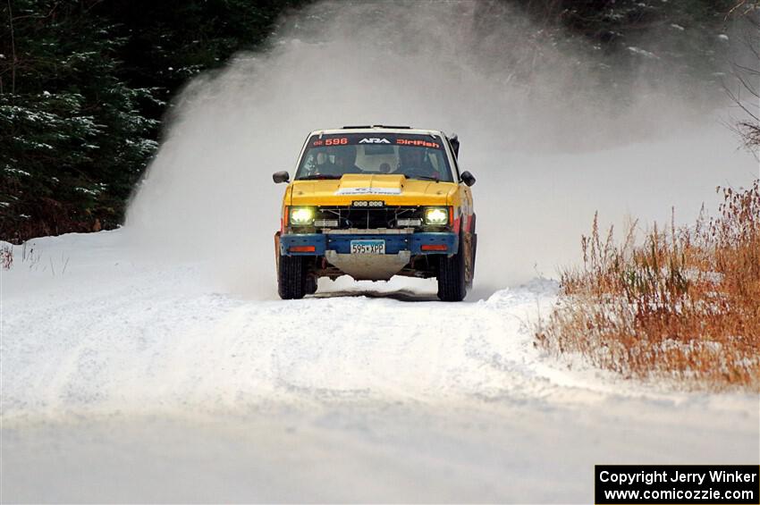 Scott Parrott / John Hicks Chevy S-10 on SS3.