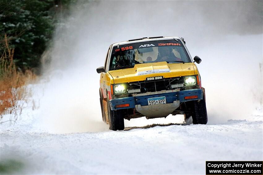 Scott Parrott / John Hicks Chevy S-10 on SS3.