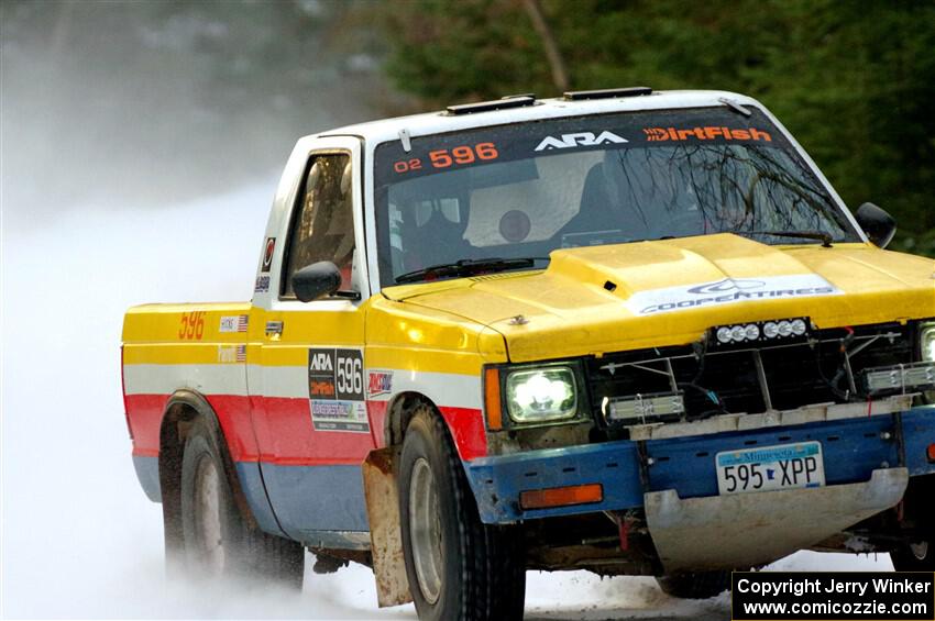 Scott Parrott / John Hicks Chevy S-10 on SS3.