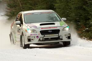 Jamey Randall / Geoff Youngdahl Subaru WRX on SS3.