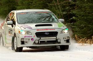 Jamey Randall / Geoff Youngdahl Subaru WRX on SS3.