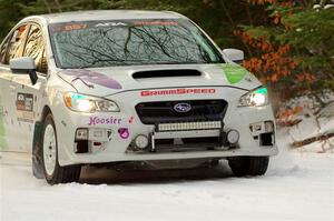 Jamey Randall / Geoff Youngdahl Subaru WRX on SS3.