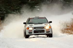 Jack Nelson / Jessica Nelson Subaru Impreza on SS3.