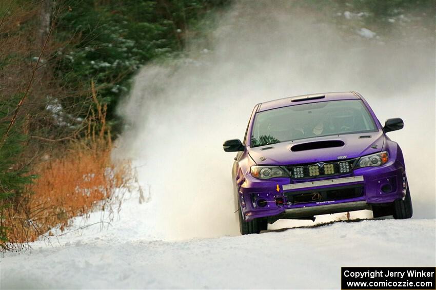 Silas Himes / Charlotte Himes Subaru WRX STi on SS3.