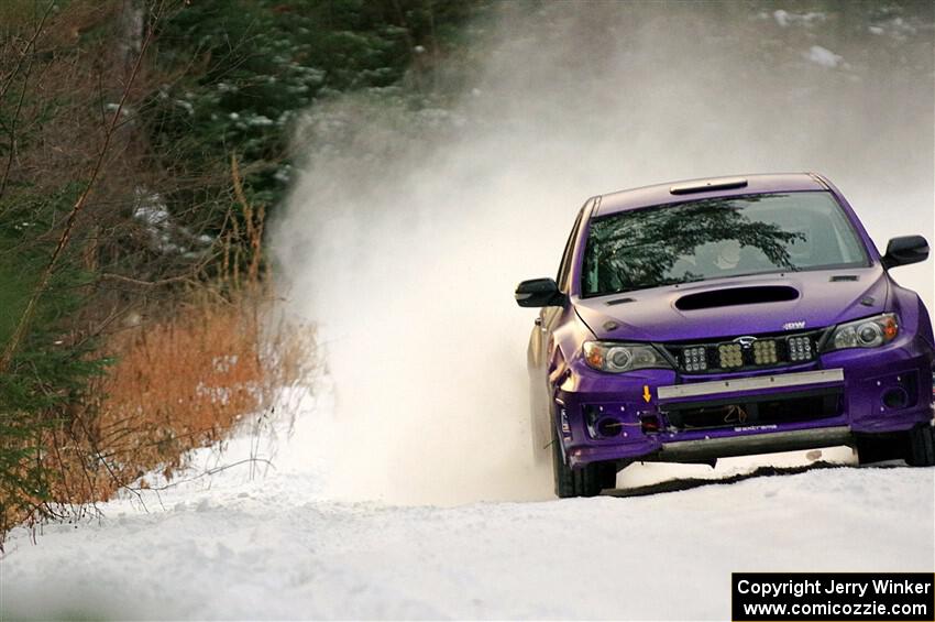 Silas Himes / Charlotte Himes Subaru WRX STi on SS3.