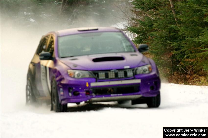 Silas Himes / Charlotte Himes Subaru WRX STi on SS3.