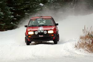 Nino Ortega / Neil CarlinSchauer VW GTI on SS3.