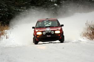 Nino Ortega / Neil CarlinSchauer VW GTI on SS3.