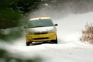 Drake Willis / Shelby Sangren Ford Focus on SS3.