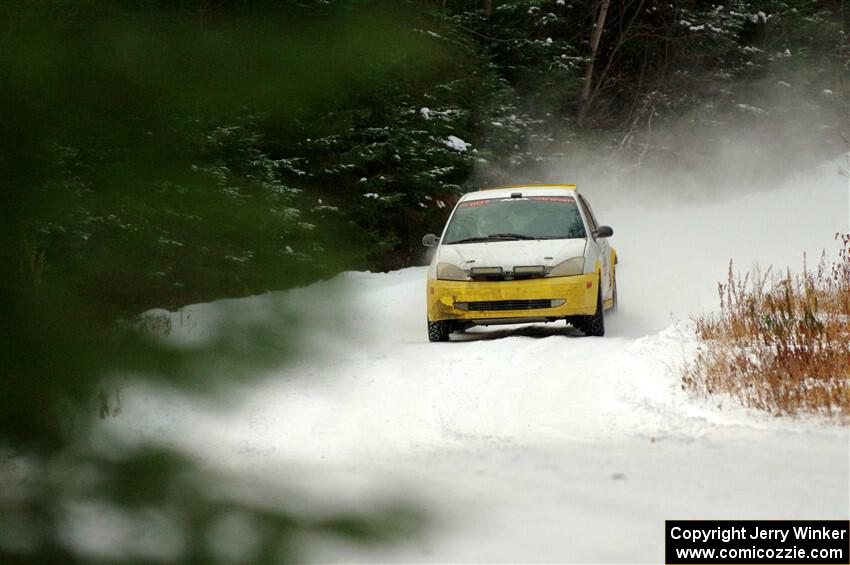 Drake Willis / Shelby Sangren Ford Focus on SS3.