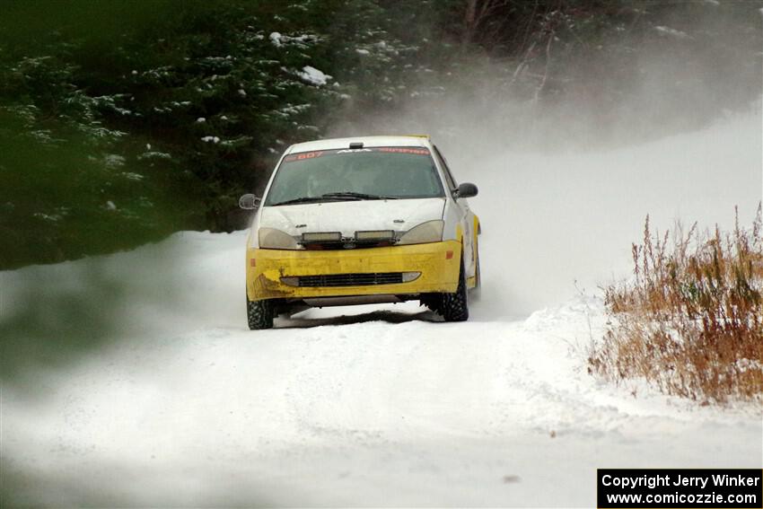 Drake Willis / Shelby Sangren Ford Focus on SS3.