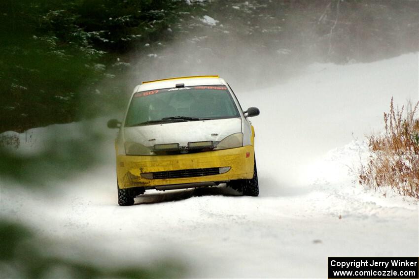 Drake Willis / Shelby Sangren Ford Focus on SS3.