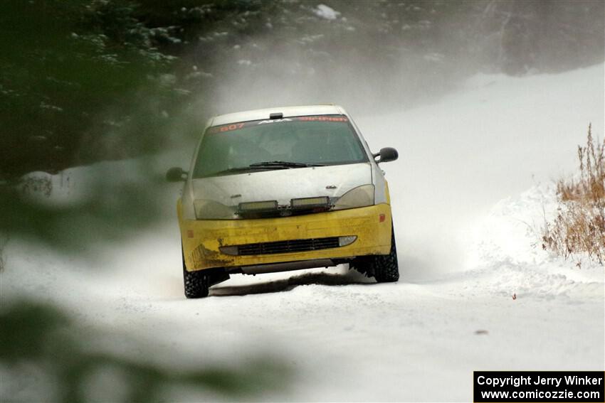 Drake Willis / Shelby Sangren Ford Focus on SS3.