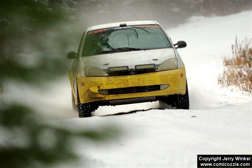 Drake Willis / Shelby Sangren Ford Focus on SS3.