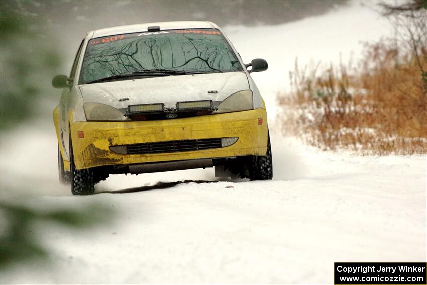 Drake Willis / Shelby Sangren Ford Focus on SS3.