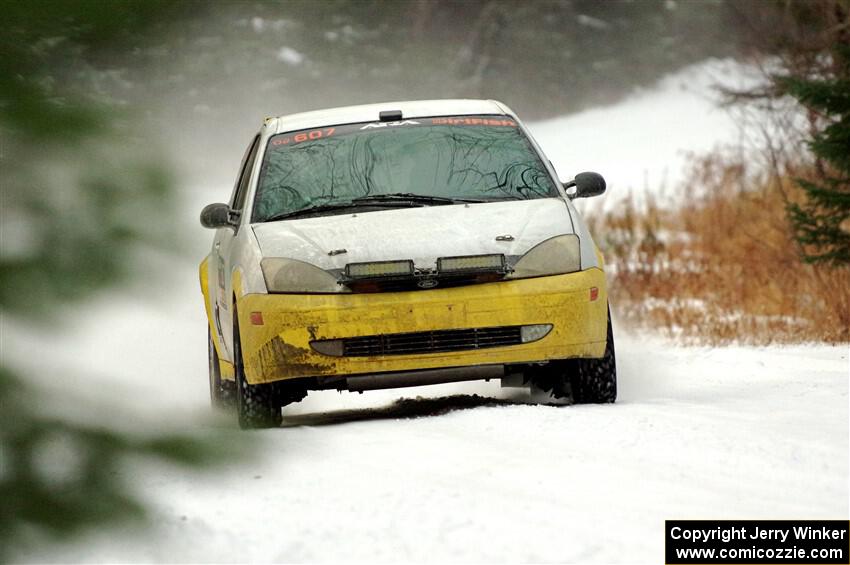 Drake Willis / Shelby Sangren Ford Focus on SS3.