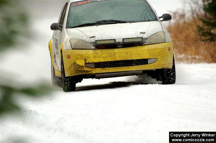 Drake Willis / Shelby Sangren Ford Focus on SS3.