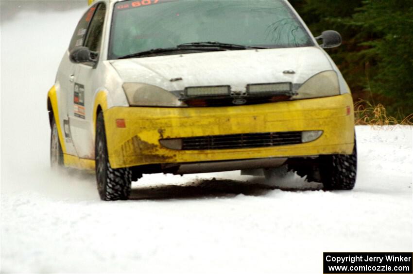 Drake Willis / Shelby Sangren Ford Focus on SS3.