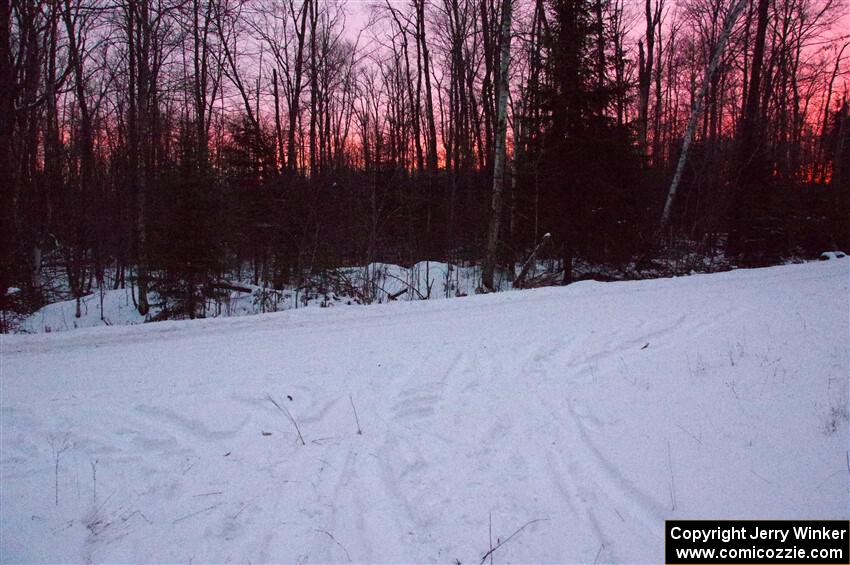 Dusk is approaching before the start of SS4.