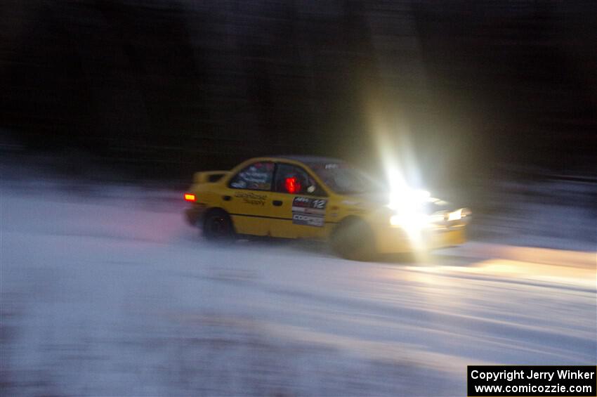 Steve Gingras / Katie Gingras Subaru Impreza on SS4.