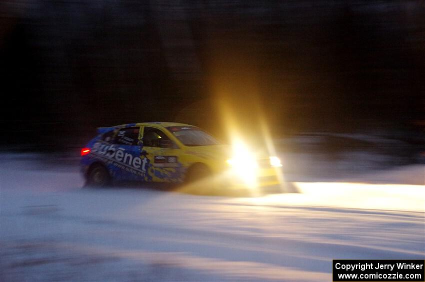 Scott Putnam / Alex Wong Subaru WRX STi on SS4.