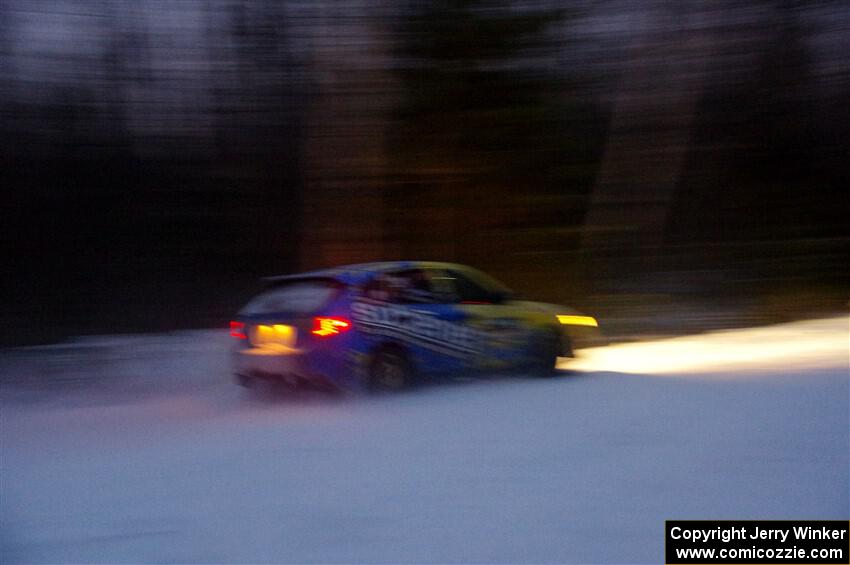 Scott Putnam / Alex Wong Subaru WRX STi on SS4.