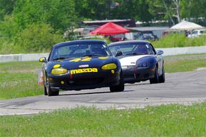 Greg Youngdahl's and Geoff Youngdahl's Spec Miata Mazda Miatas