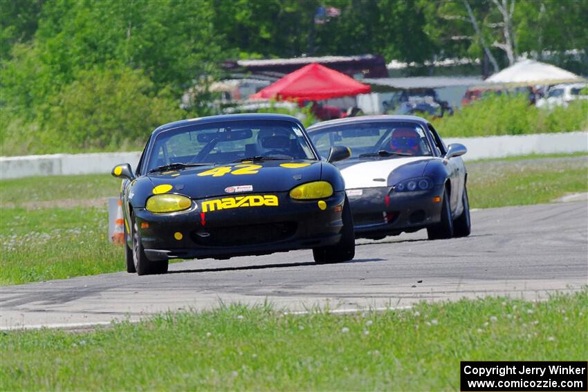 Greg Youngdahl's and Geoff Youngdahl's Spec Miata Mazda Miatas