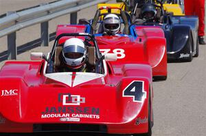 John Janssen's and Reid Johnson's Spec Racer Ford 3s