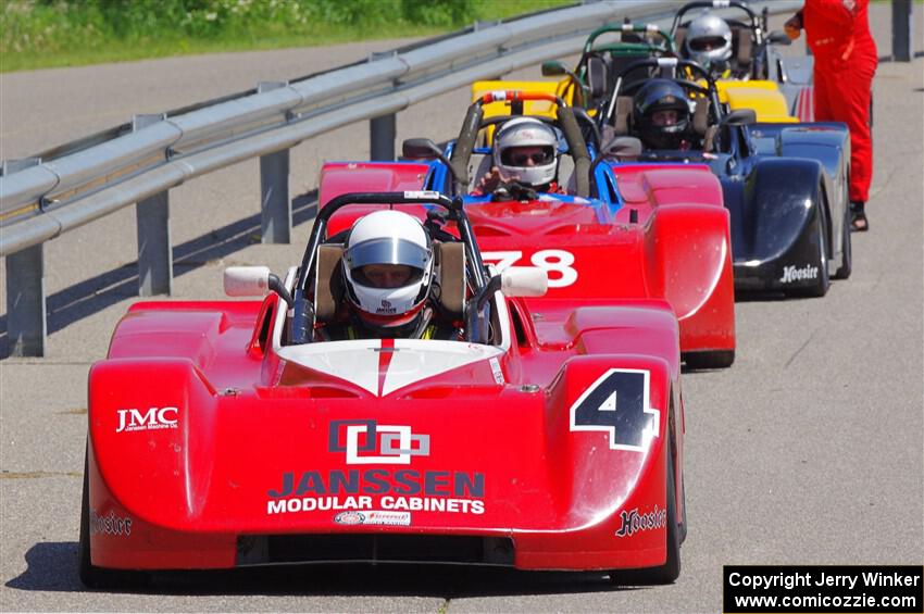 John Janssen's and Reid Johnson's Spec Racer Ford 3s