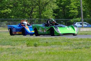 Greg Eick's and Jim Nash's Spec Racer Ford 3s