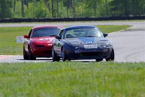 Aaron Jongbloedt's and Josh Jablonski's Spec Miata Mazda Miatas