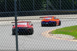 David Tuaty's and Stephen Hamman's Porsche GT3 Cups