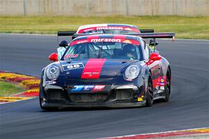 Nathan Byrd's and Tadas Karlinskas' Porsche GT3 Cups