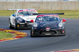 Marcel Fayen's and Tomas Ballester's Porsche GT3 Cups