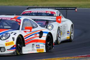 Mark Mathys' and Alejandro Pimentel's Porsche GT3 Cups