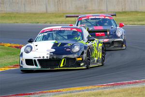 Tadas Karlinskas' and Nathan Byrd's Porsche GT3 Cups