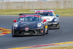 Marcel Fayen's and Tomas Ballester's Porsche GT3 Cups